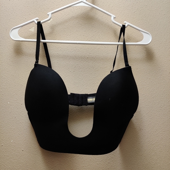 Fashion Forms Black U-Plunge Bra - Picture 1 of 6
